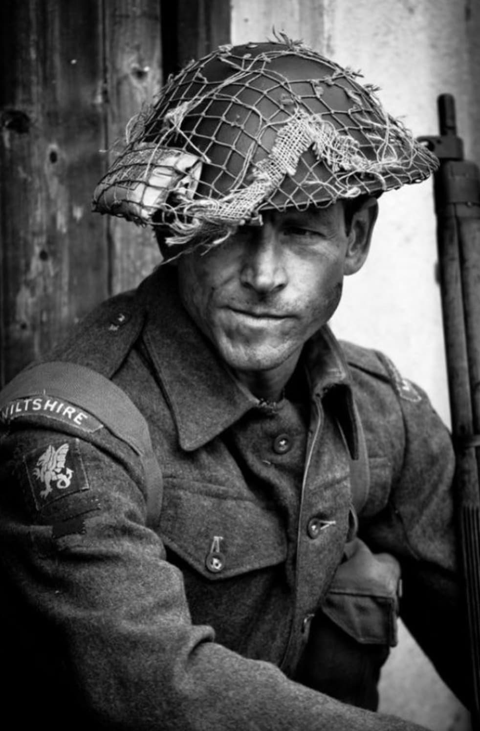 young british soldier ww2 - Viltshire